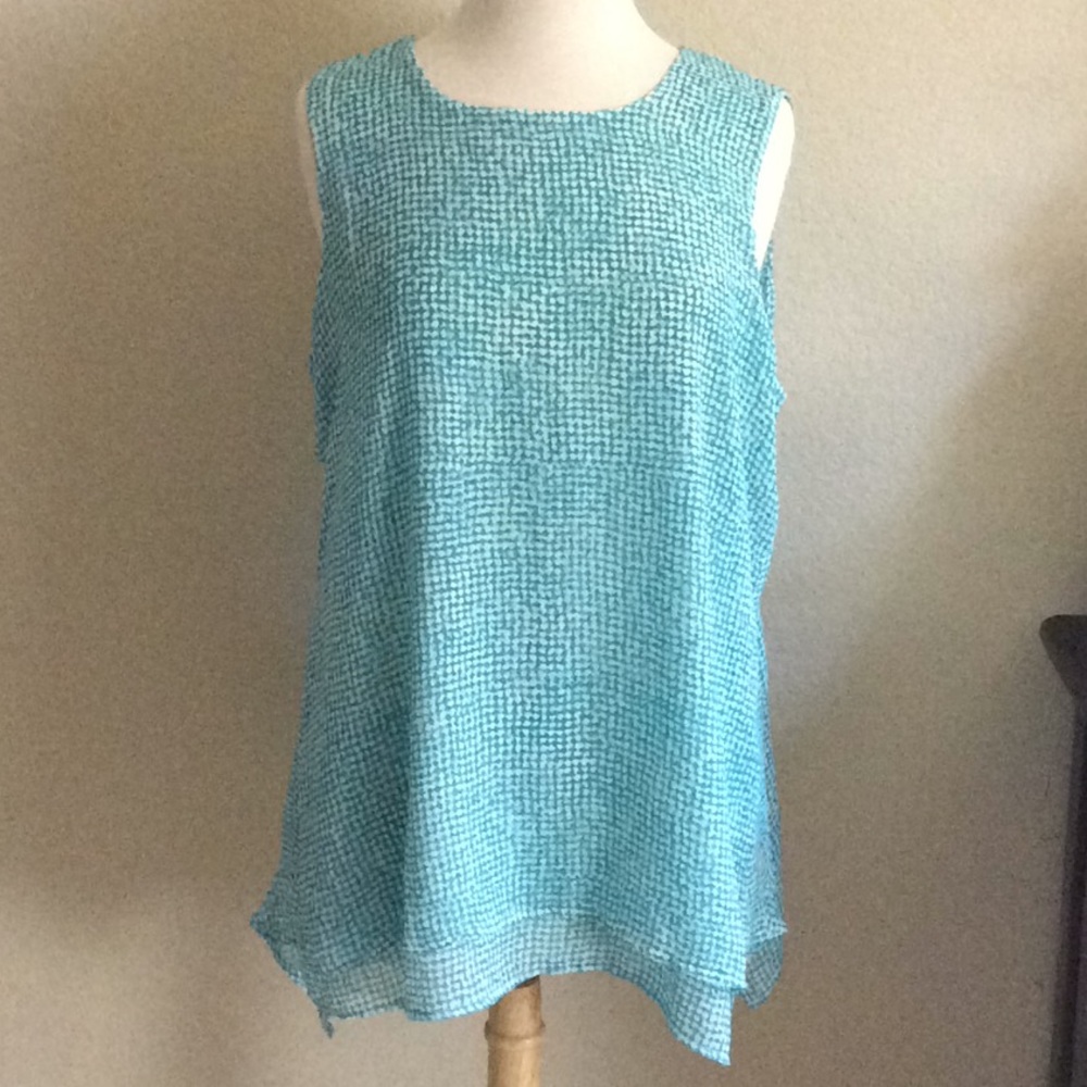 Hi Lo Loose Fitting Tank Top